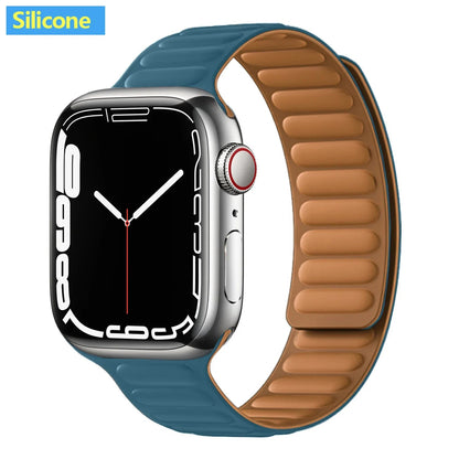 Apple Watch Leather Band - Premium Magnetic Loop Strap BandsCo Straps