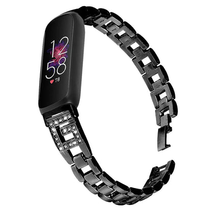 Fitbit Inspire 3 Metal Diamond Band - Elegant Strap BandsCo Straps
