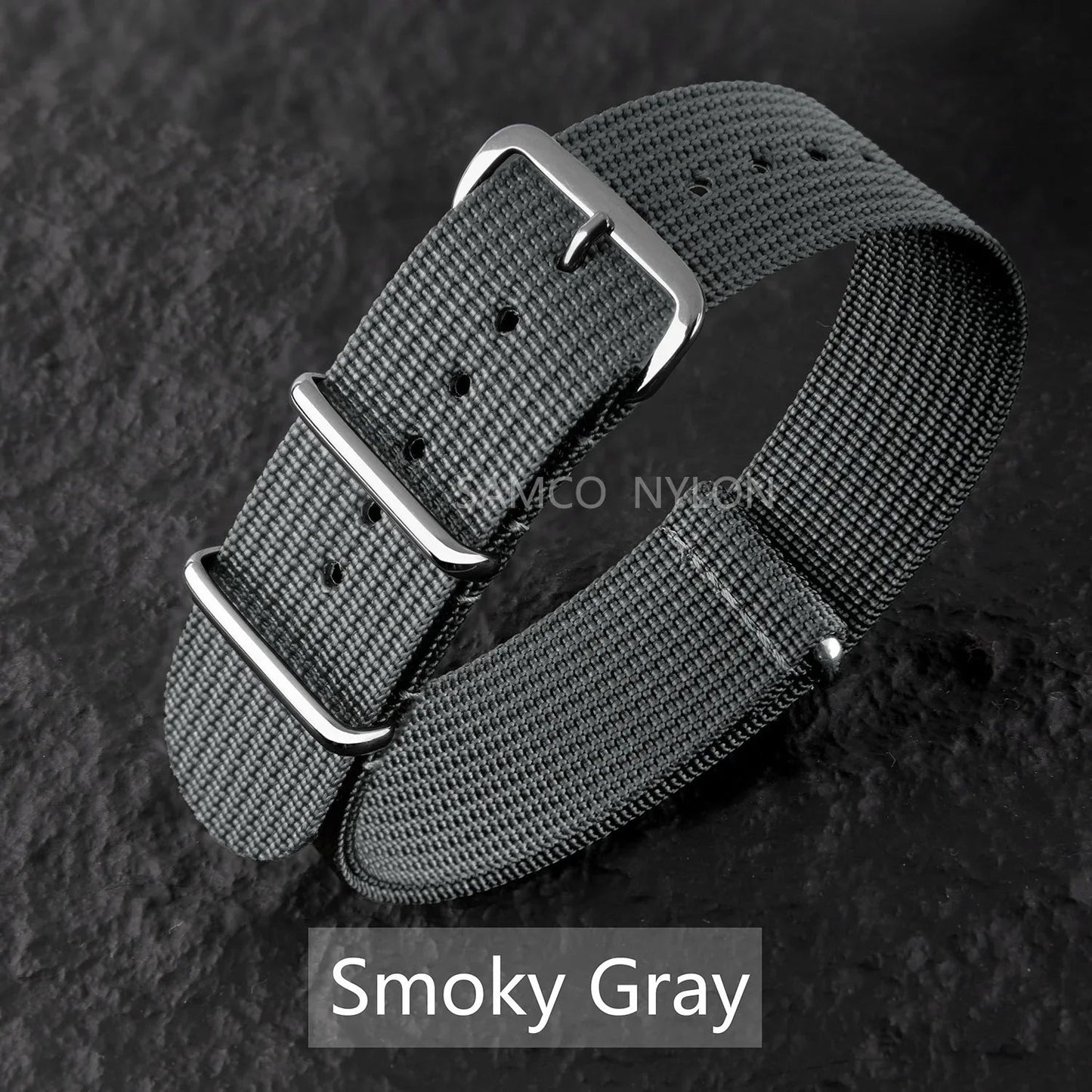 COROS Nylon Ribbed Watch Band For Smartwatch - Military Washable Strap BandsCo Straps