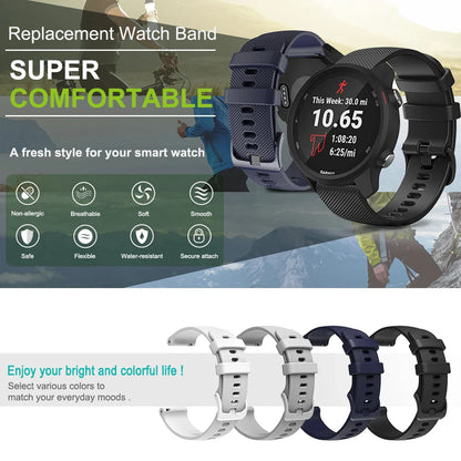 COROS Silicone Watch Band Quick Release Strap for Smartwatch BandsCo Straps