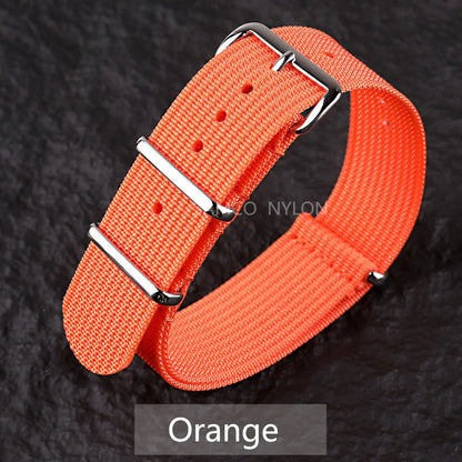 COROS Nylon Ribbed Watch Band For Smartwatch - Military Washable Strap BandsCo Straps