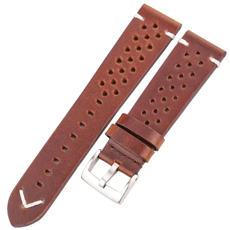 Samsung Galaxy Watch Genuine Breathable Leather Strap BandsCo Straps