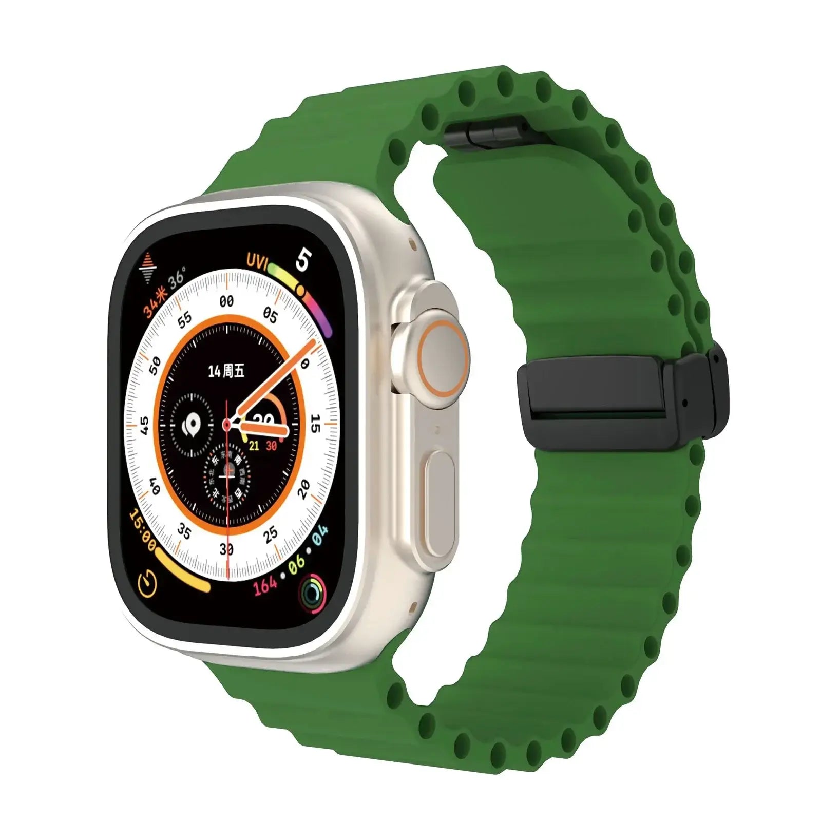 Apple Watch Silicone Strap - Soft Flexible Magnetic Design BandsCo Straps