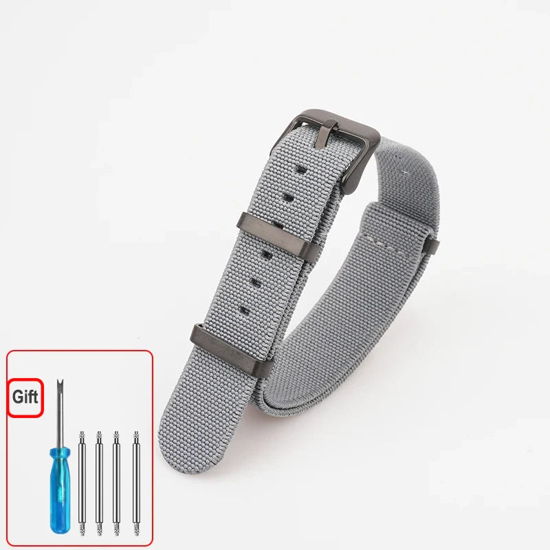 Amazfit Nylon Watch Band NATO Strap Waterproof Washable Elastic BandsCo Straps