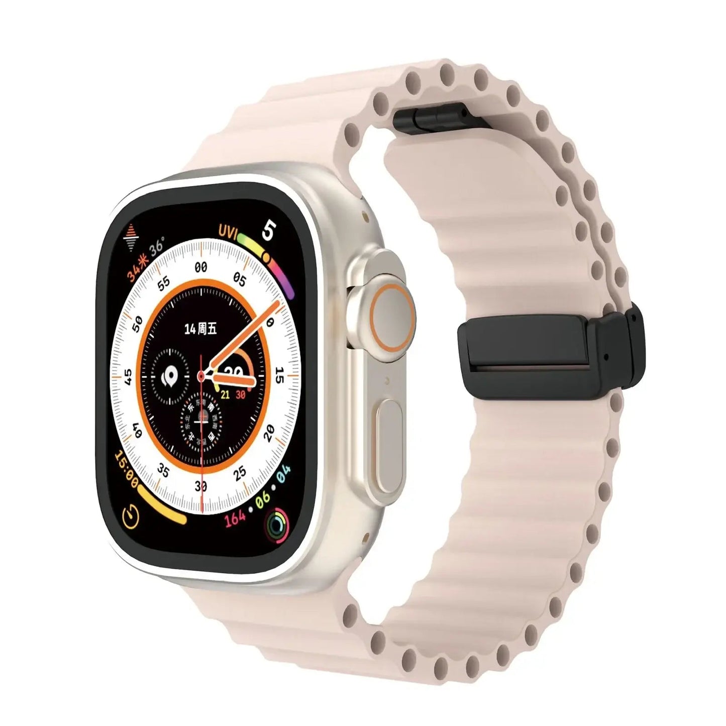 Apple Watch Silicone Strap - Soft Flexible Magnetic Design BandsCo Straps