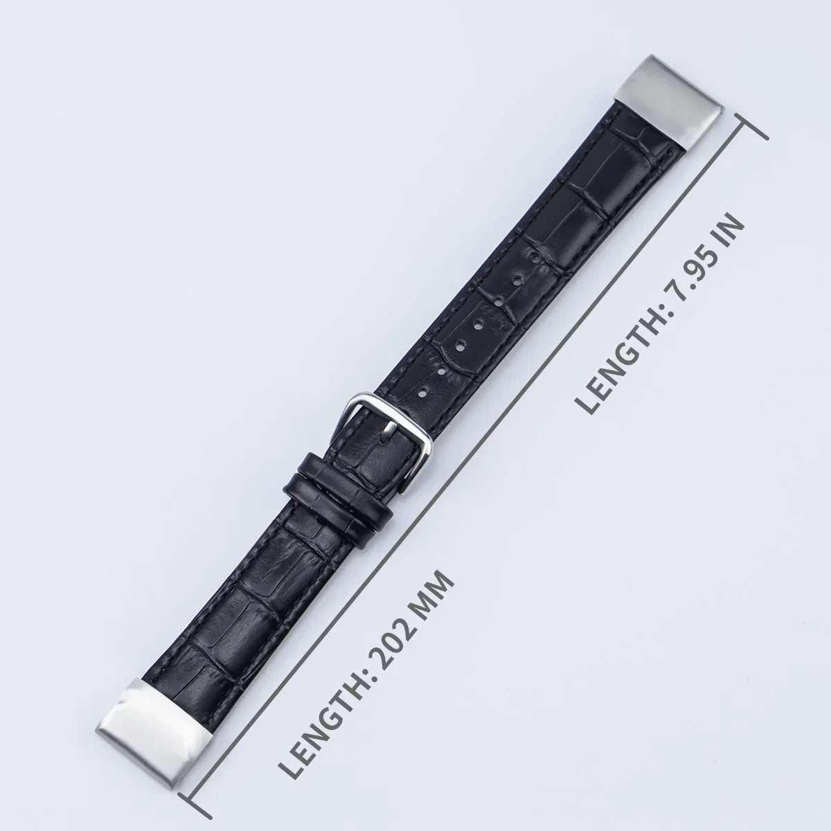 Garmin QuickFit Croc-Embossed Leather Band BandsCo Straps