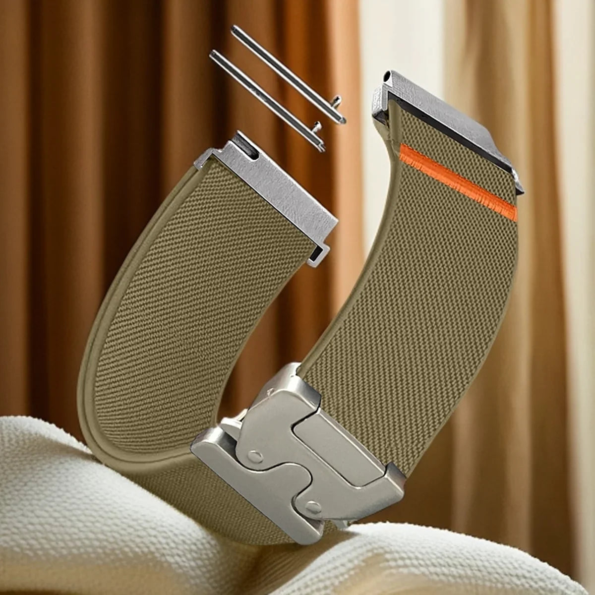 COROS Bands Nylon Sport Watch Strap Elastic Loop For COROS Smartwatches BandsCo Straps