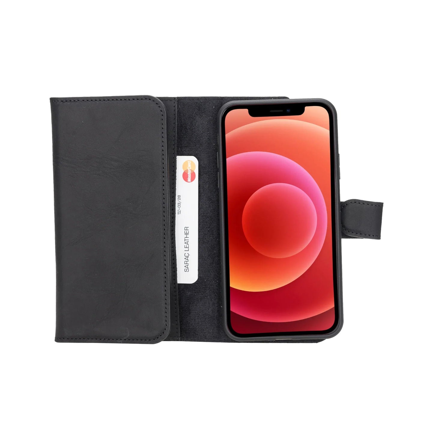 iPhone 11 Pro Max Leather Wallet Case Detachable RFID – Santa Mizuri Leather