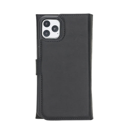 iPhone 11 Pro Max Leather Wallet Case Detachable RFID – Santa Mizuri Leather