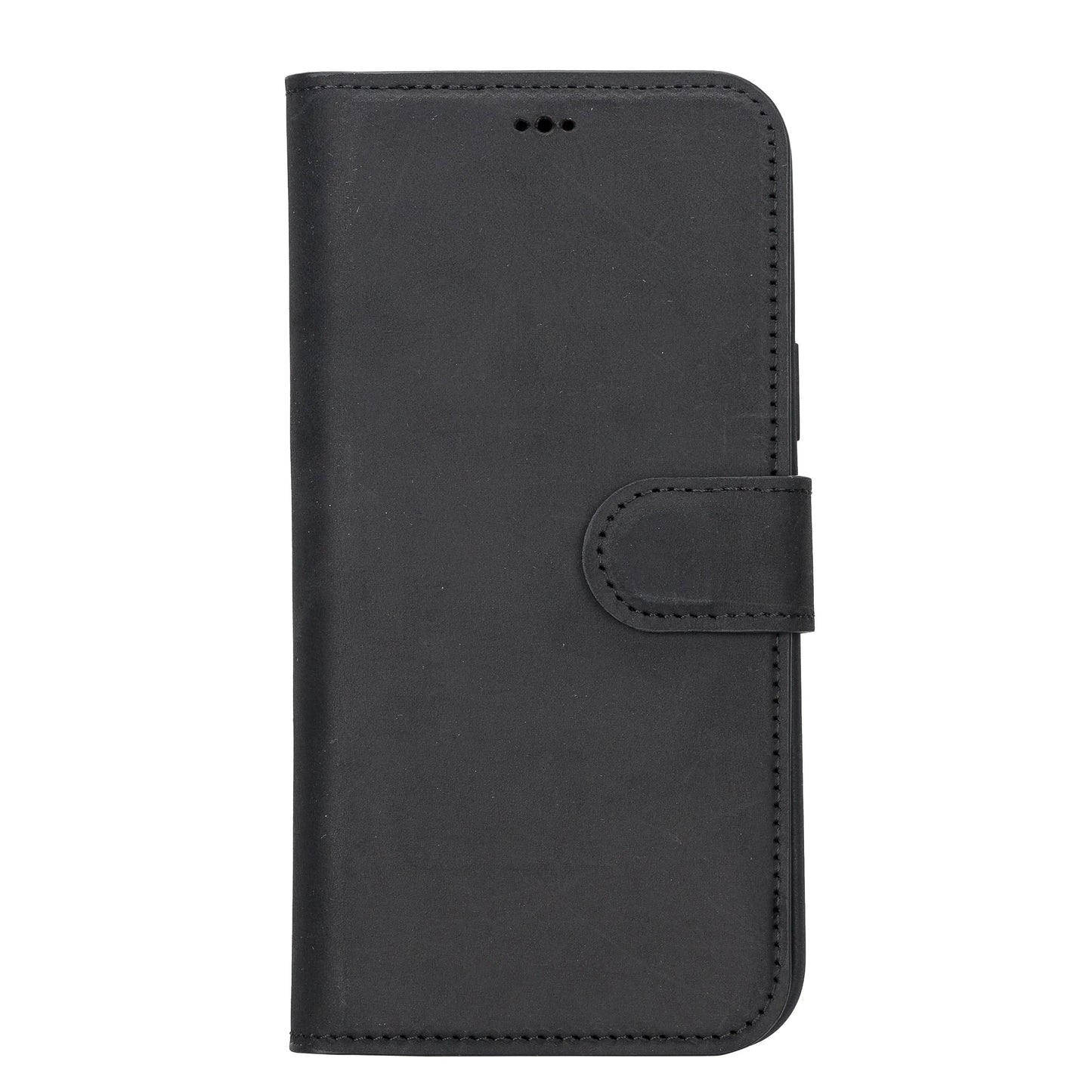 iPhone 14 Plus Leather Wallet Case Detachable RFID – Liluri Mizuri Leather