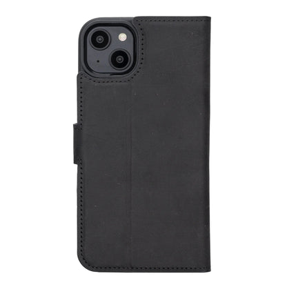 iPhone 14 Plus Leather Wallet Case Detachable RFID – Liluri Mizuri Leather