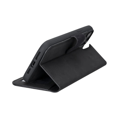 iPhone 14 Plus Leather Wallet Case Detachable RFID – Liluri Mizuri Leather