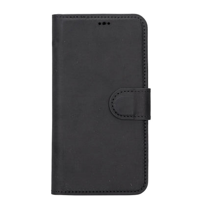 iPhone 14 Pro Leather Wallet Case Detachable RFID – Liluri Mizuri Leather