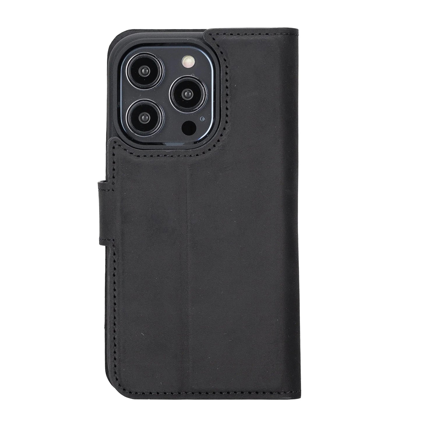iPhone 14 Pro Leather Wallet Case Detachable RFID – Liluri Mizuri Leather