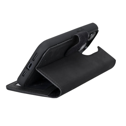 iPhone 14 Pro Leather Wallet Case Detachable RFID – Liluri Mizuri Leather