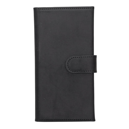 iPhone 14 Plus Leather Wallet Case Detachable RFID – Santa Mizuri Leather