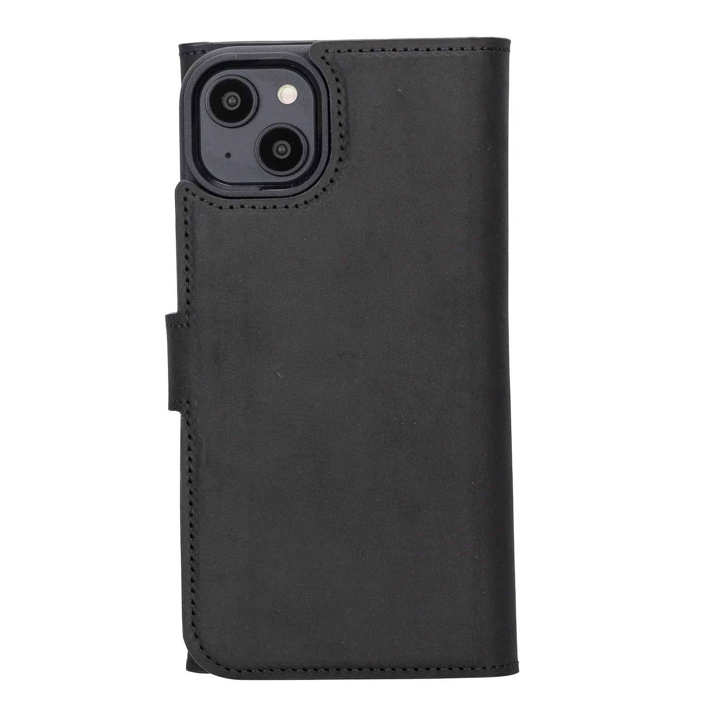 iPhone 14 Plus Leather Wallet Case Detachable RFID – Santa Mizuri Leather