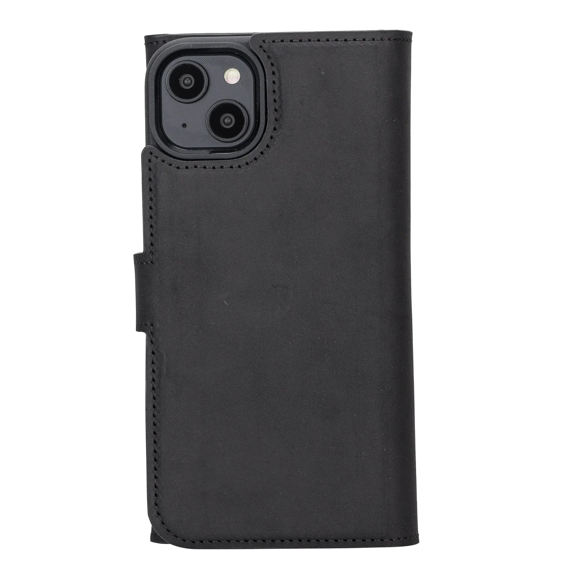 iPhone 14 Plus Leather Wallet Case Detachable RFID – Santa Mizuri Leather