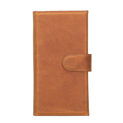 iPhone 14 Leather Wallet Case Detachable RFID – Santa Mizuri Leather