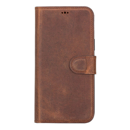 iPhone 14 Plus Leather Wallet Case Detachable RFID – Liluri Mizuri Leather