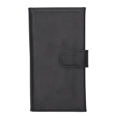 iPhone 14 Leather Wallet Case Detachable RFID – Santa Mizuri Leather