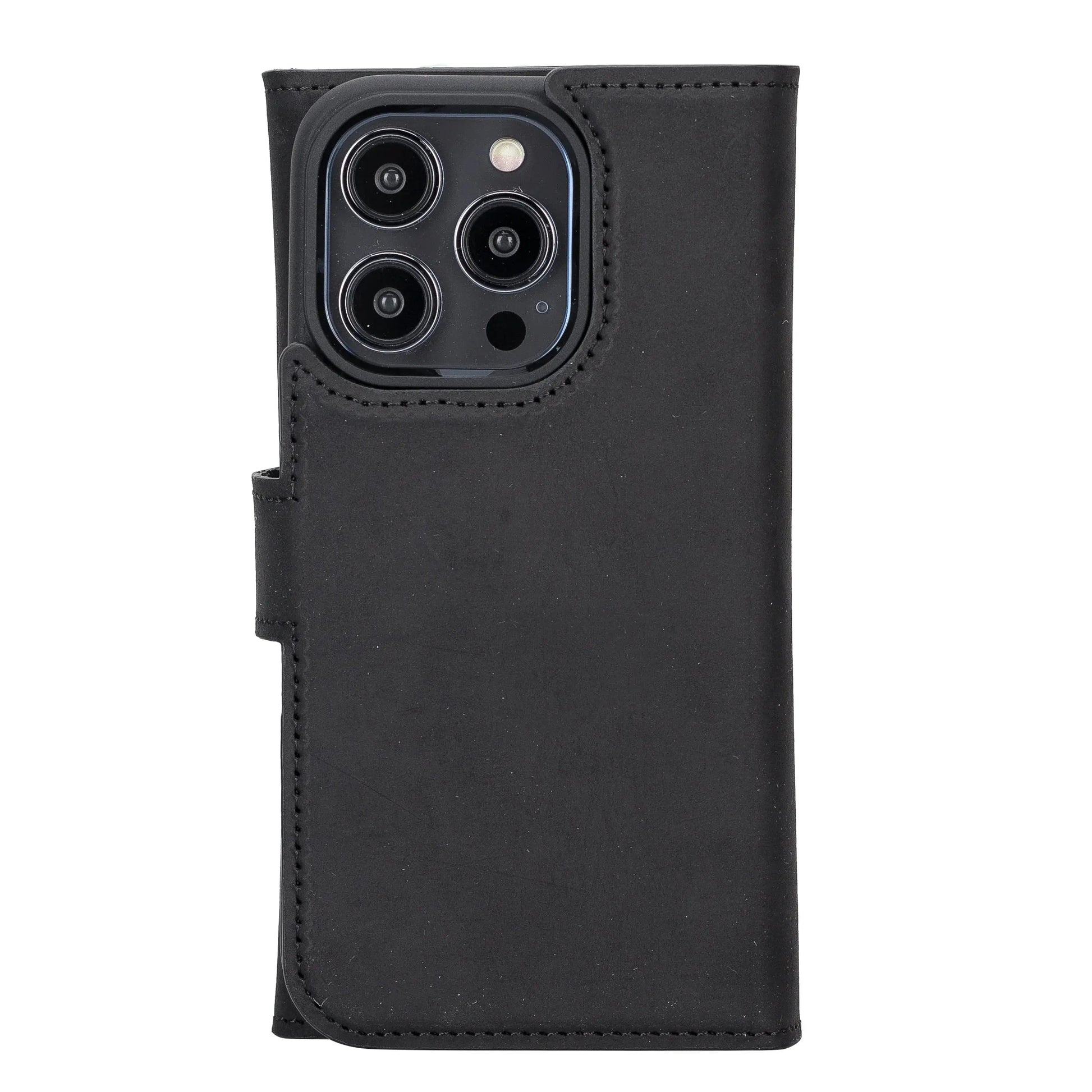 iPhone 14 Pro Leather Wallet Case Detachable RFID – Santa Mizuri Leather