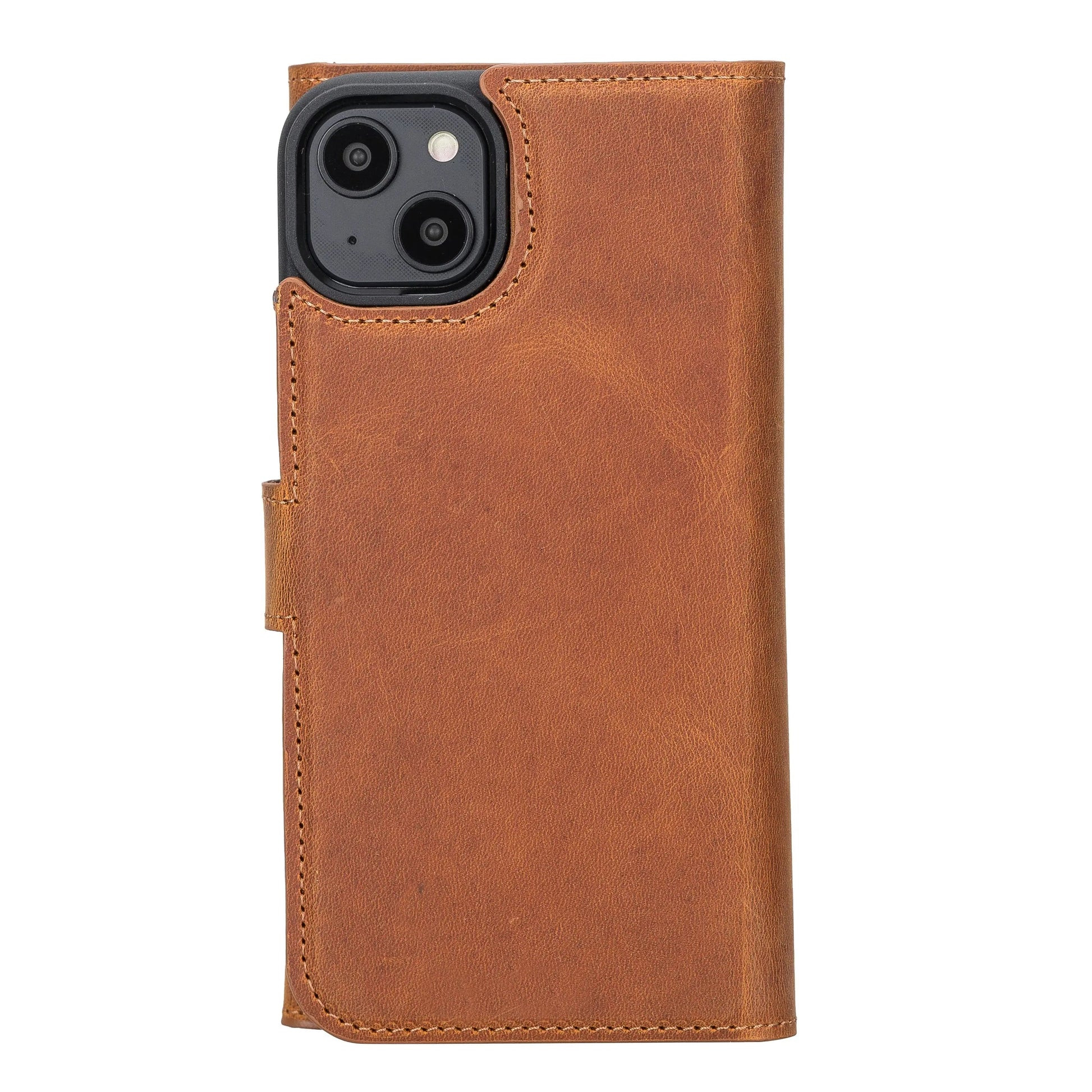 iPhone 14 Plus Leather Wallet Case Detachable RFID – Santa Mizuri Leather