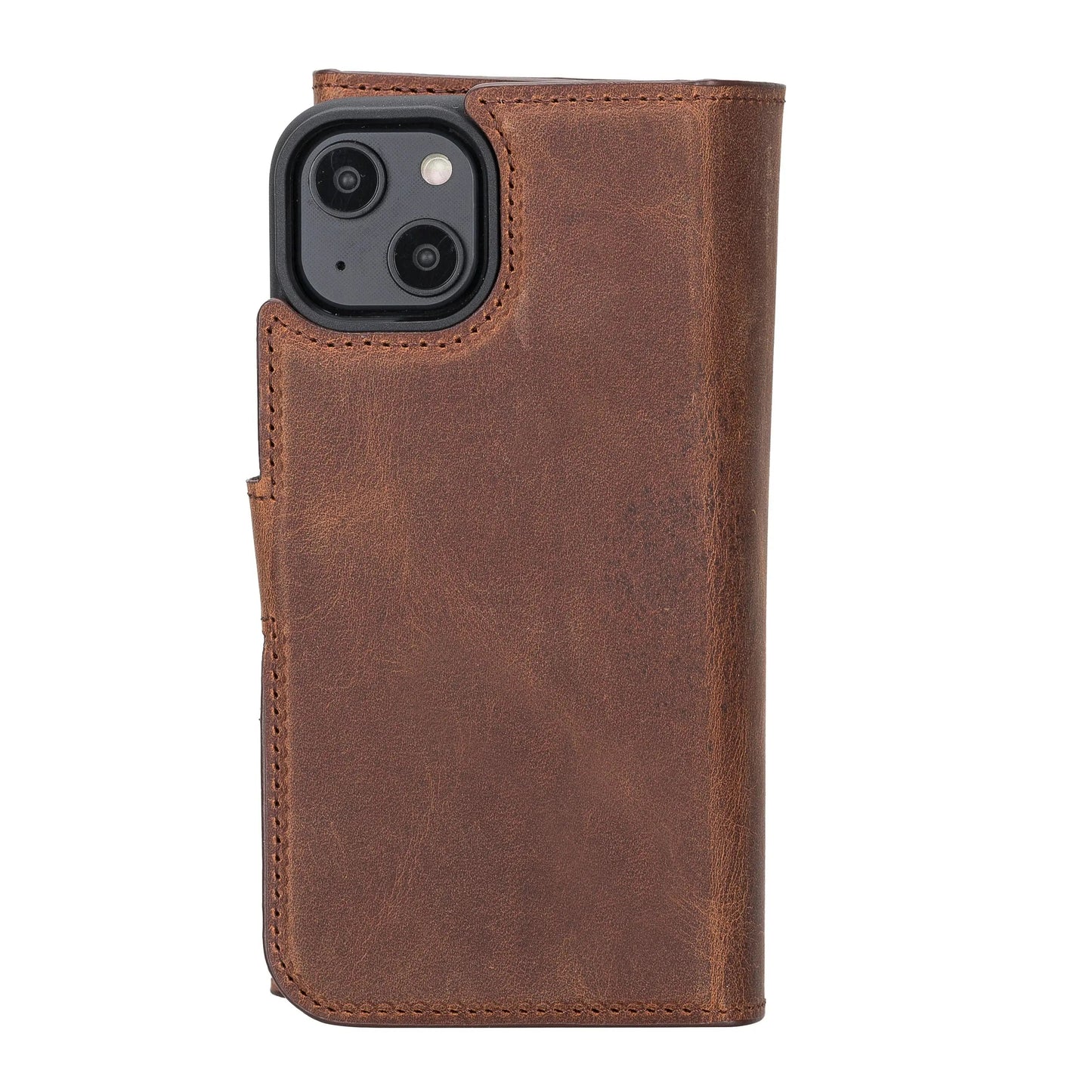 iPhone 14 Leather Wallet Case Detachable RFID – Santa Mizuri Leather