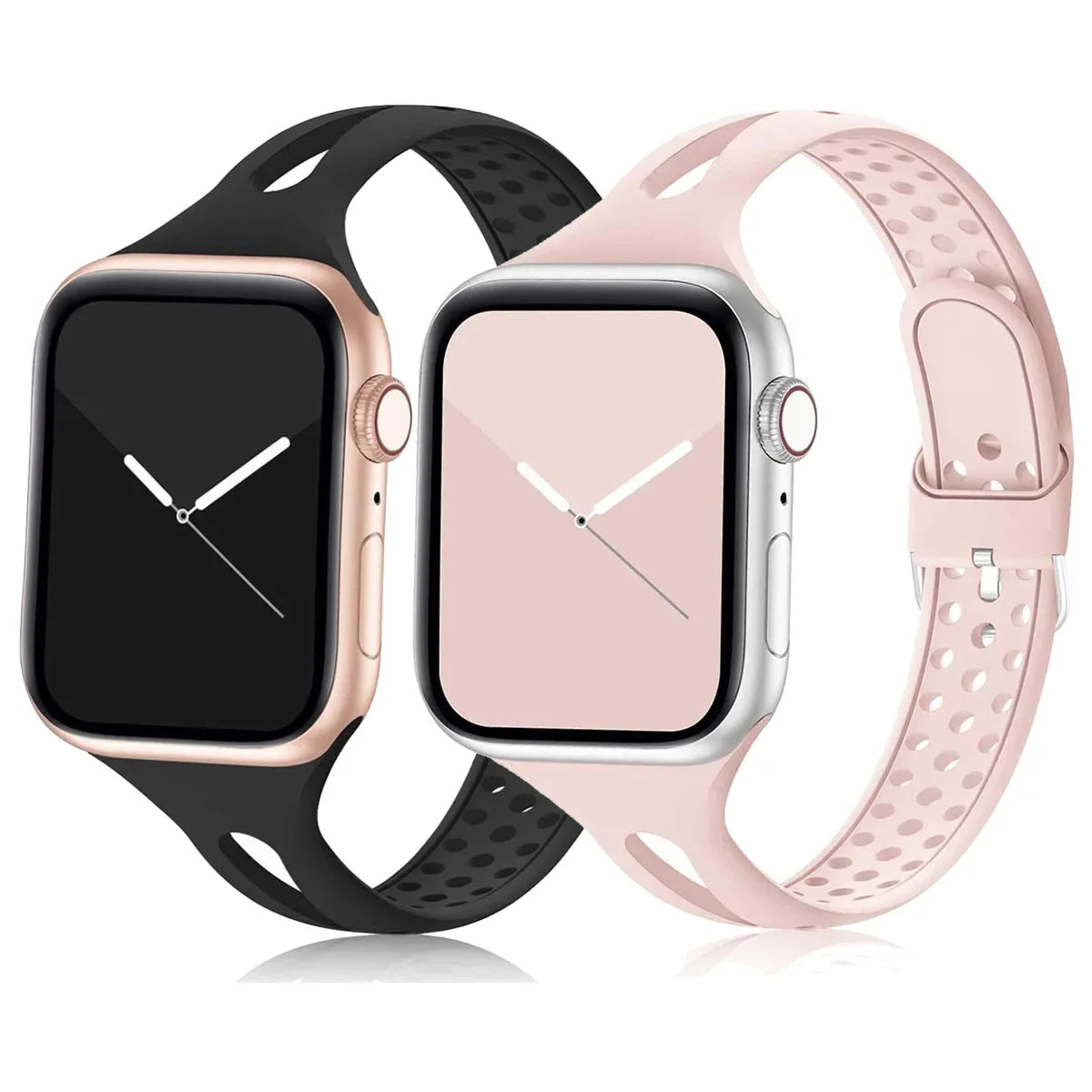 Apple Watch Silicone Strap - Soft Flexible Breathable Band BandsCo Straps