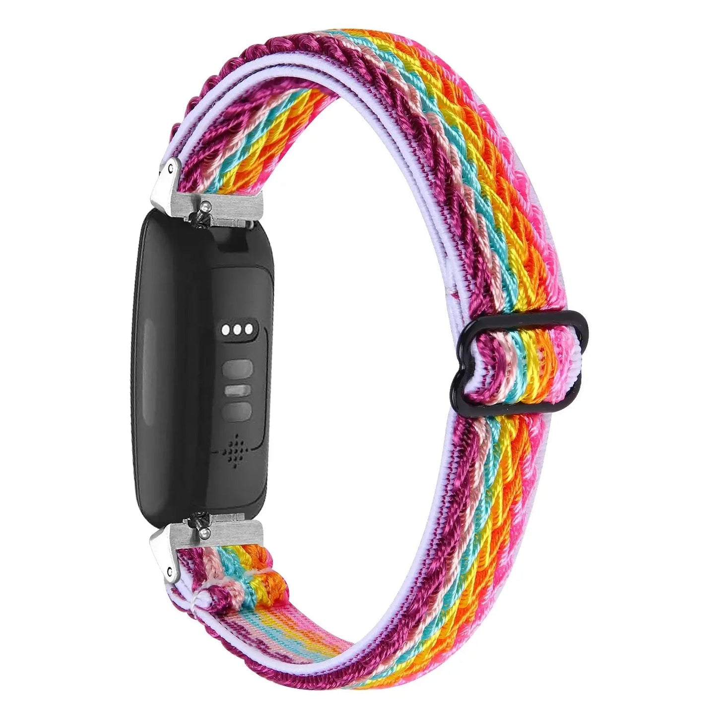 Fitbit Inspire 3, 2, 1, HR Nylon Band - Stretchy Durable Strap BandsCo Straps