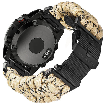 Garmin Paracord Watch Band Strap - Durable Sports Design BandsCo Straps