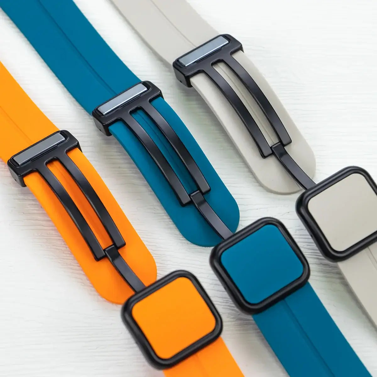 Fitbit Versa & Sense Silicone Band - Waterproof & Magnetic BandsCo Straps