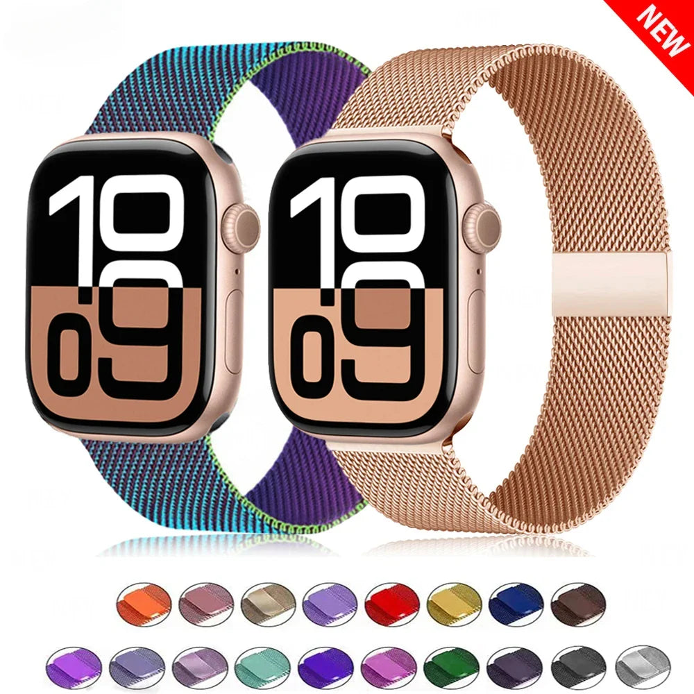 Apple Watch Milanese Loop Band - Premium Stainless Steel, Sleek BandsCo Straps