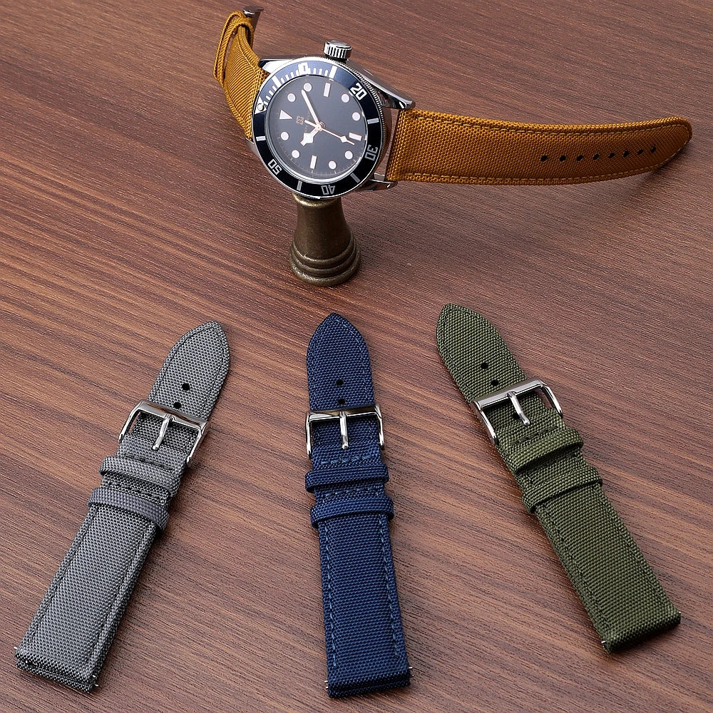 Amazfit Sailcloth Nylon Watch Band with Quick Release - Sport Strap BandsCo Straps
