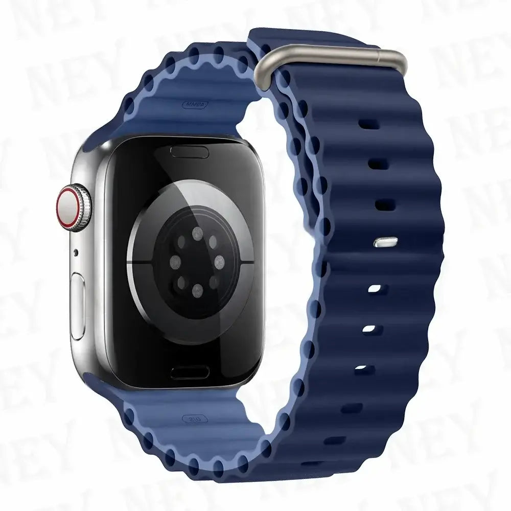 Apple Watch Silicone Strap - Soft Flexible Comfortable Fit BandsCo Straps