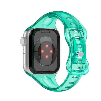 Apple Watch Transparent Strap - Soft Rubber - Clear Design BandsCo Straps