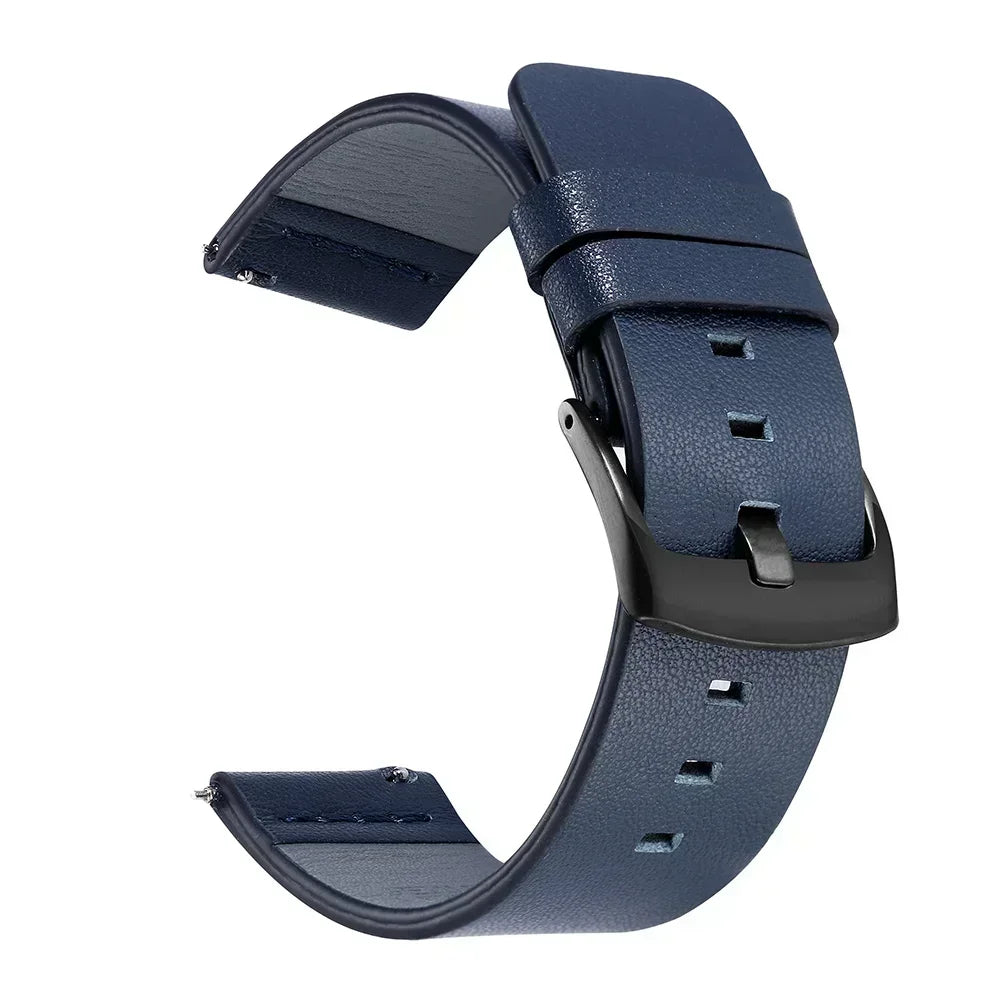 COROS Leather Quick Release Watch Band for Smartwatch Premium Strap BandsCo Straps