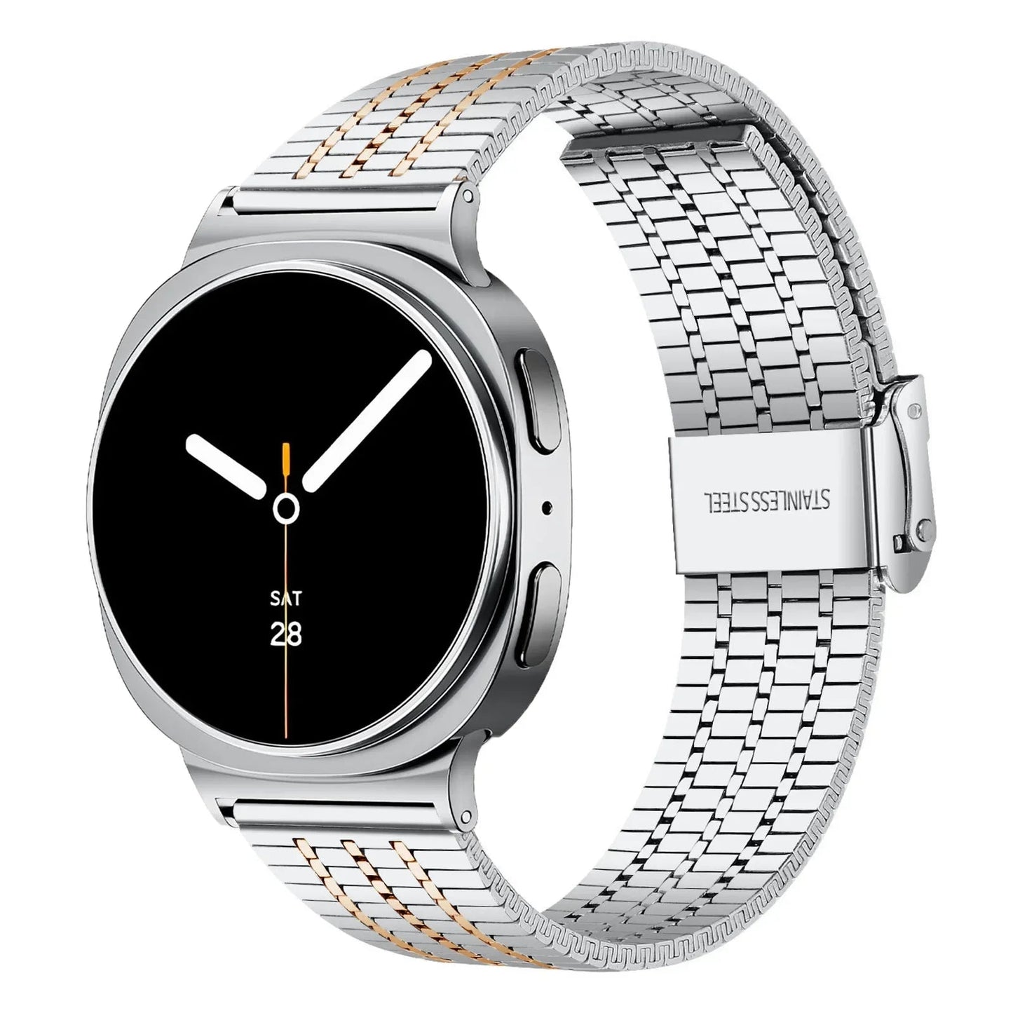 Galaxy 8, Galaxy 8 Classic Stainless Steel Band Polished BandsCo Straps