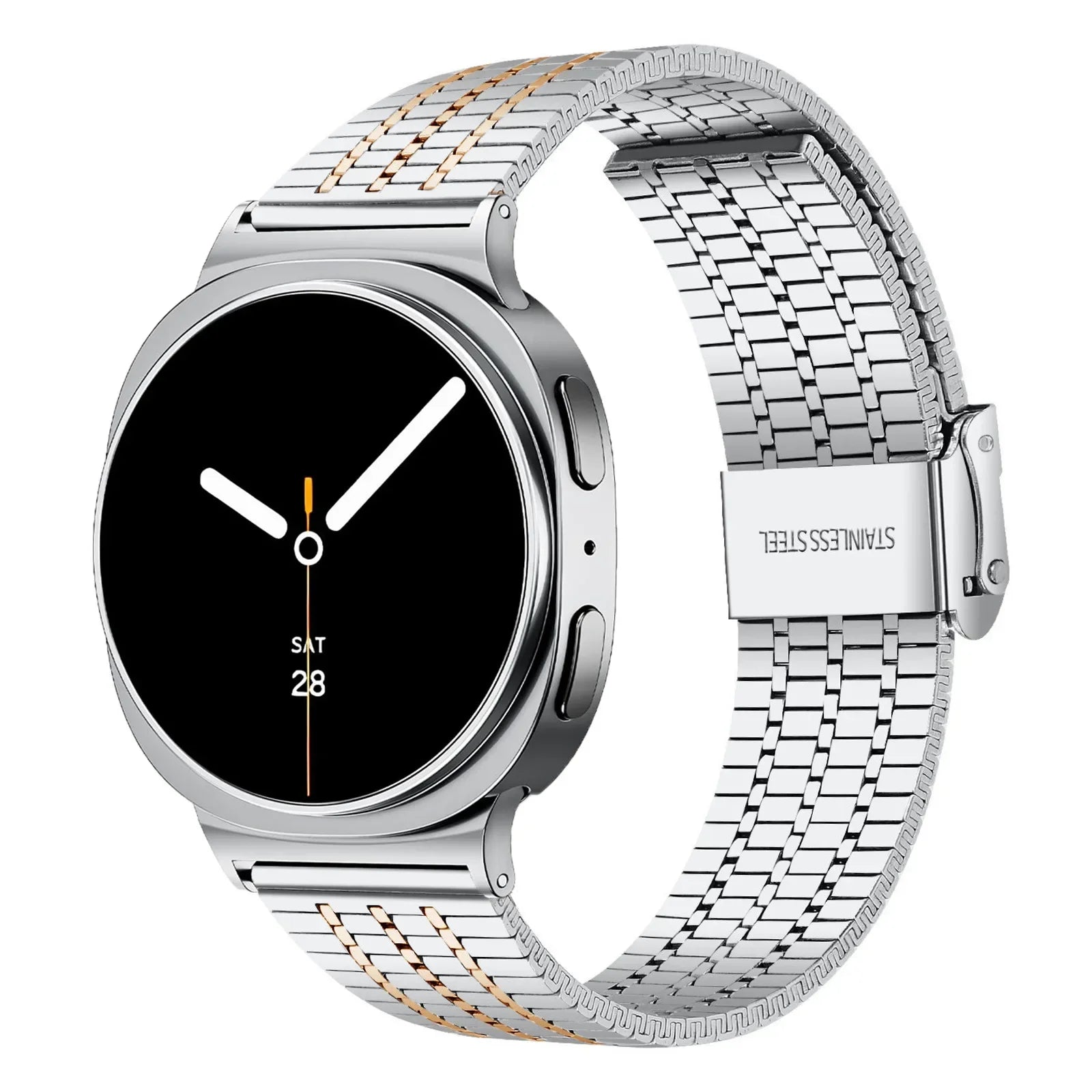 Galaxy 8, Galaxy 8 Classic Stainless Steel Band Polished BandsCo Straps