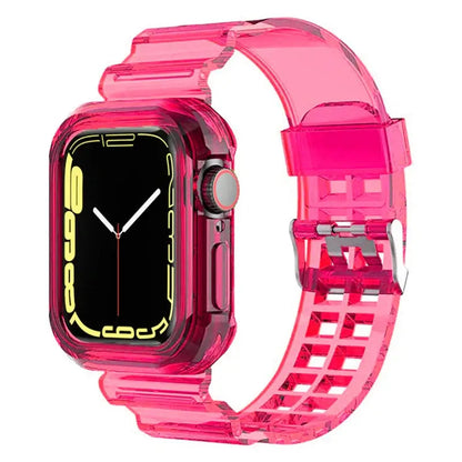 Apple Watch Clear Silicone Band - Durable Comfortable Strap BandsCo Straps