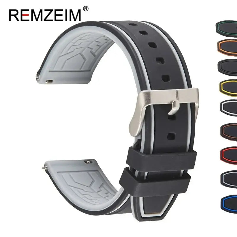 Ticwatch Silicone Strap - Comfortable, Waterproof, Stylish BandsCo Straps