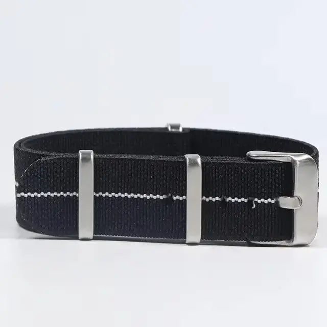 Amazfit Bands Nylon Military Parachute Style Watch Strap Blue Red BandsCo Straps