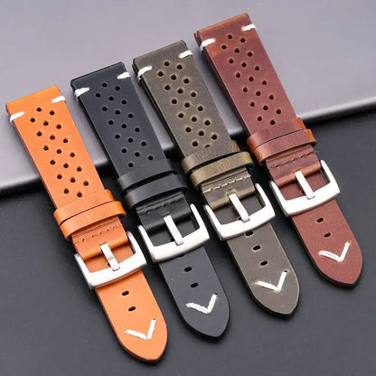 Suunto Leather Band - Breathable, Stylish, Durable Design BandsCo Straps