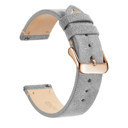 Polar Leather Watch Band Quick Release Genuine Cowhide Unisex BandsCo Straps