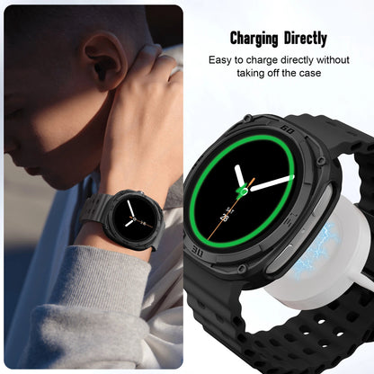 Galaxy Watch 8 Case 44mm/40mm – Protective PC Bumper Shell Wristwatchstraps.co