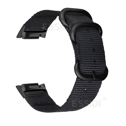 Fitbit Charge 5 6 Nylon Band Loop - Flexible Durable Strap BandsCo Straps