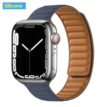 Apple Watch Leather Band - Premium Magnetic Loop Strap BandsCo Straps