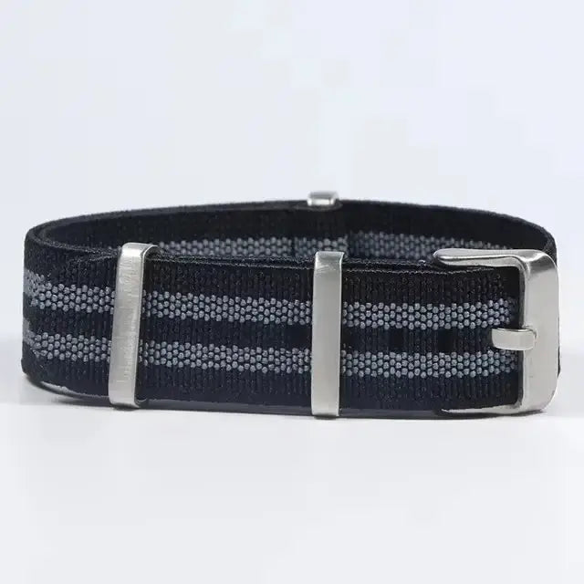 Amazfit Bands Nylon Military Parachute Style Watch Strap Blue Red BandsCo Straps