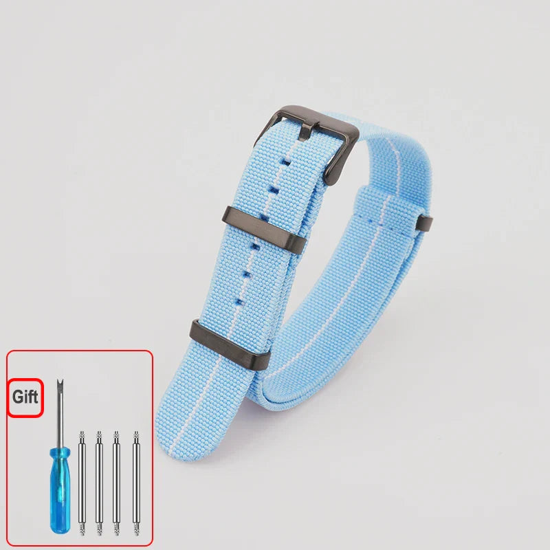 COROS Elastic Nylon Watch Band - Washable Waterproof Strap For Outdoors BandsCo Straps