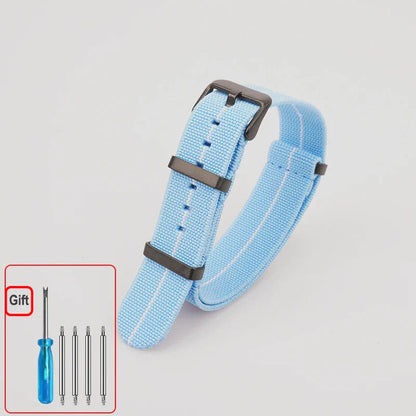 Amazfit Nylon Watch Band NATO Strap Waterproof Washable Elastic BandsCo Straps
